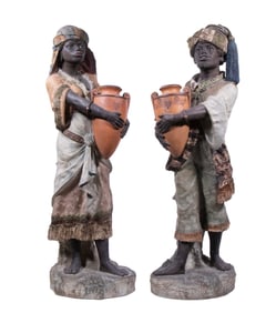 PR TERRA COTTA BLACKAMOORS