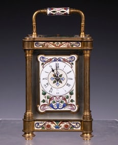 FRENCH REPEATER CARRIAGE CLOCK