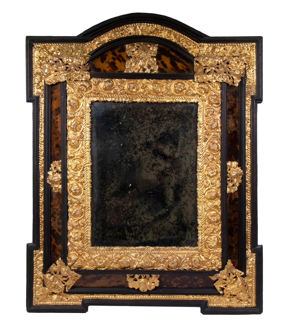 CIRCA 1900 REPLICA OF SPANISH LATE RENAISSANCE MIRROR (1 of 3)