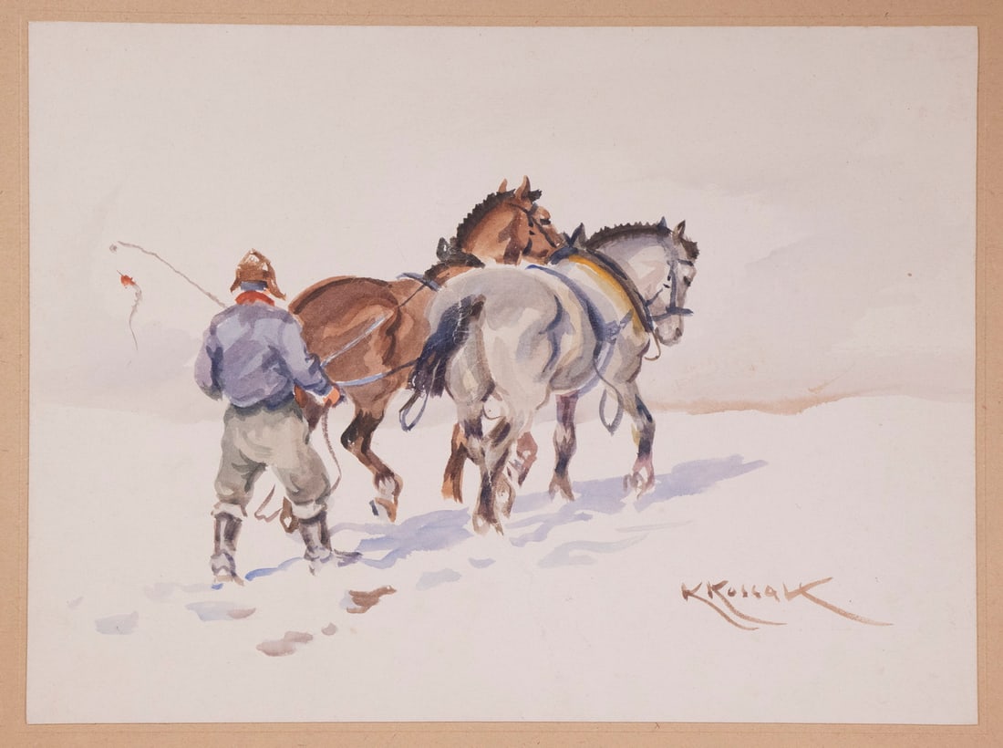 KAROL KOSSAK (POLAND, 1896-1975) (1 of 3)