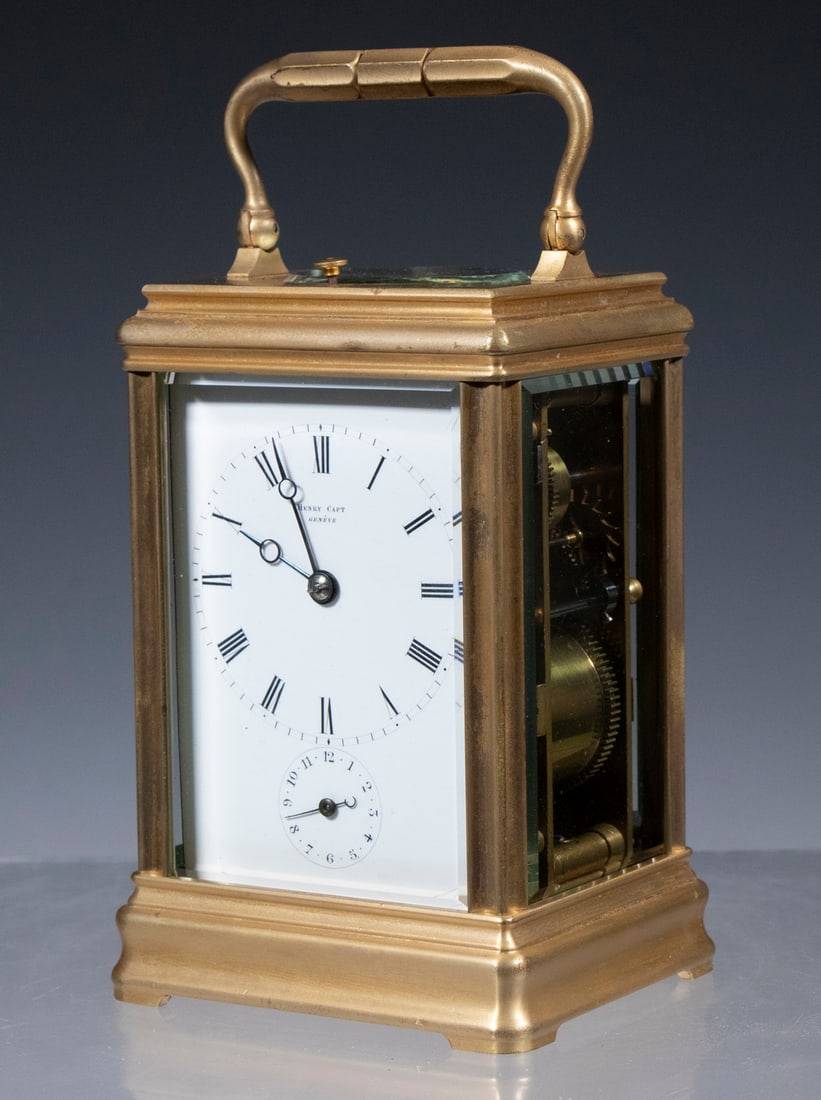 HENRY CAPT, GENEVE CARRIAGE CLOCK (1 of 7)