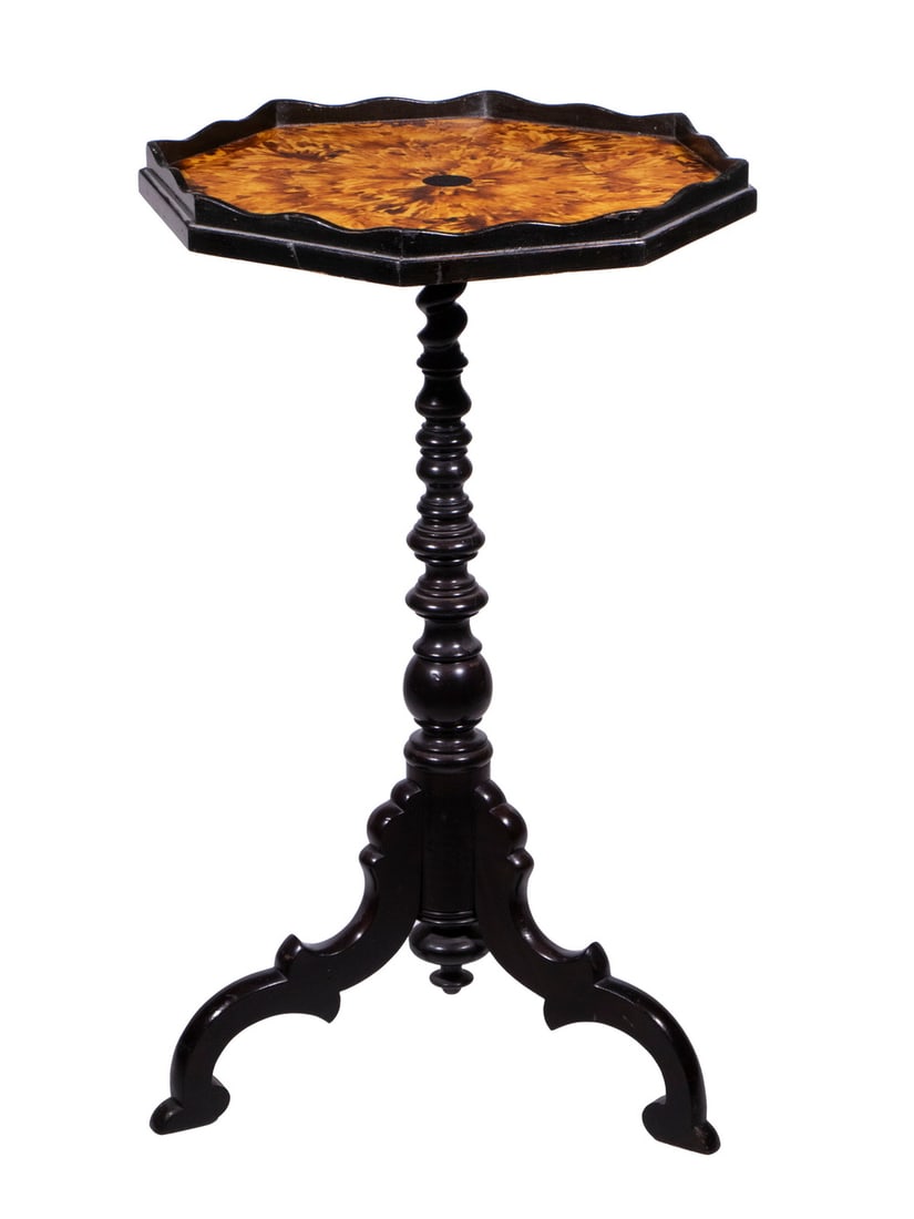 PAINTED OCTAGONAL STAND (1 of 3)