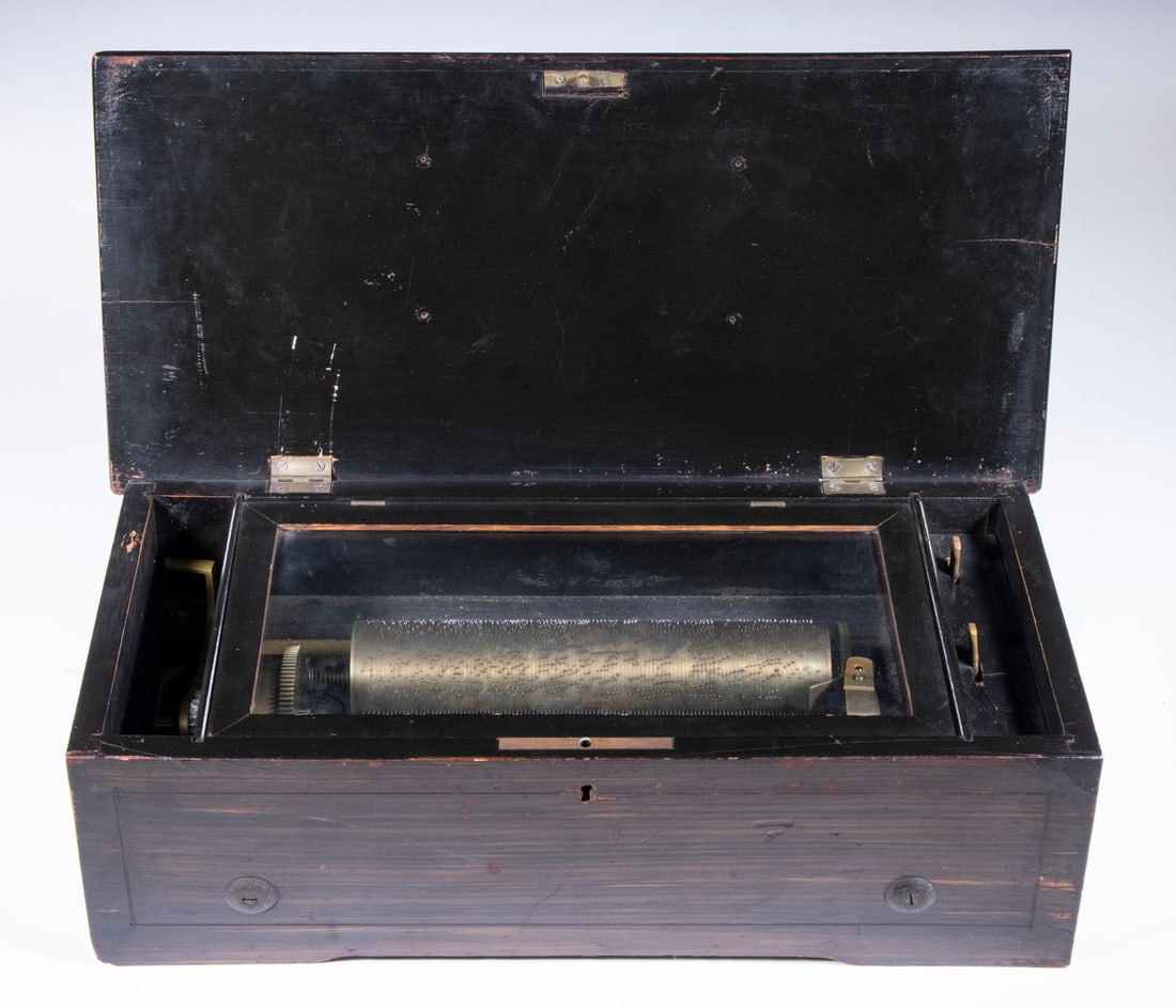 SWISS CYLINDER MUSIC BOX (1 of 6)