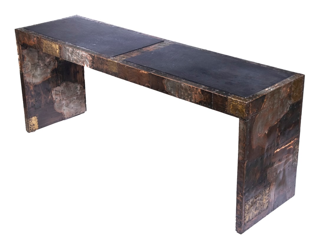PAUL EVANS, JR. (PA/NY/MA, 1931-1987) CONSOLE TABLE (1 of 3)
