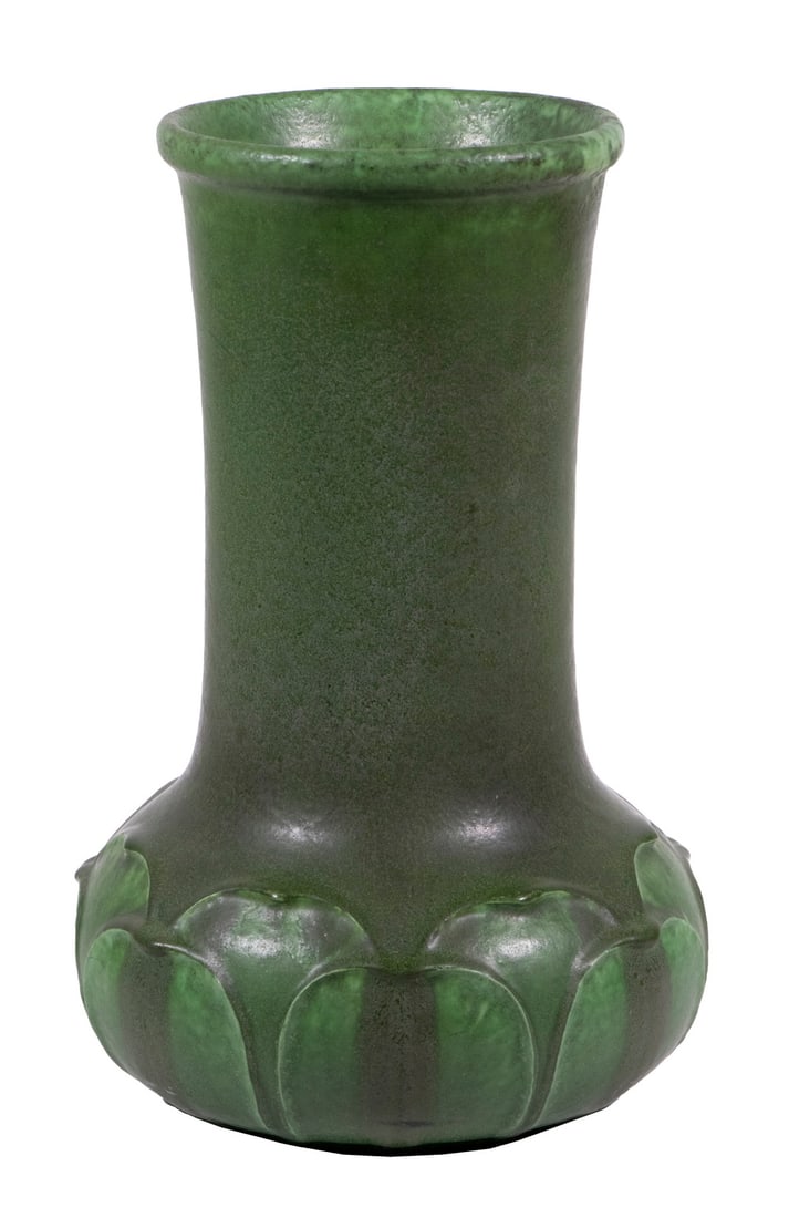 GRUEBY ART POTTERY VASE BY NORMA PEIRCE (US, 19TH/20TH C.) (1 of 3)