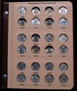 VIRTUALLY COMPLETE SET OF BU WASHINGTON QUARTERS