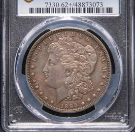 RARE 1895 MORGAN SILVER DOLLAR