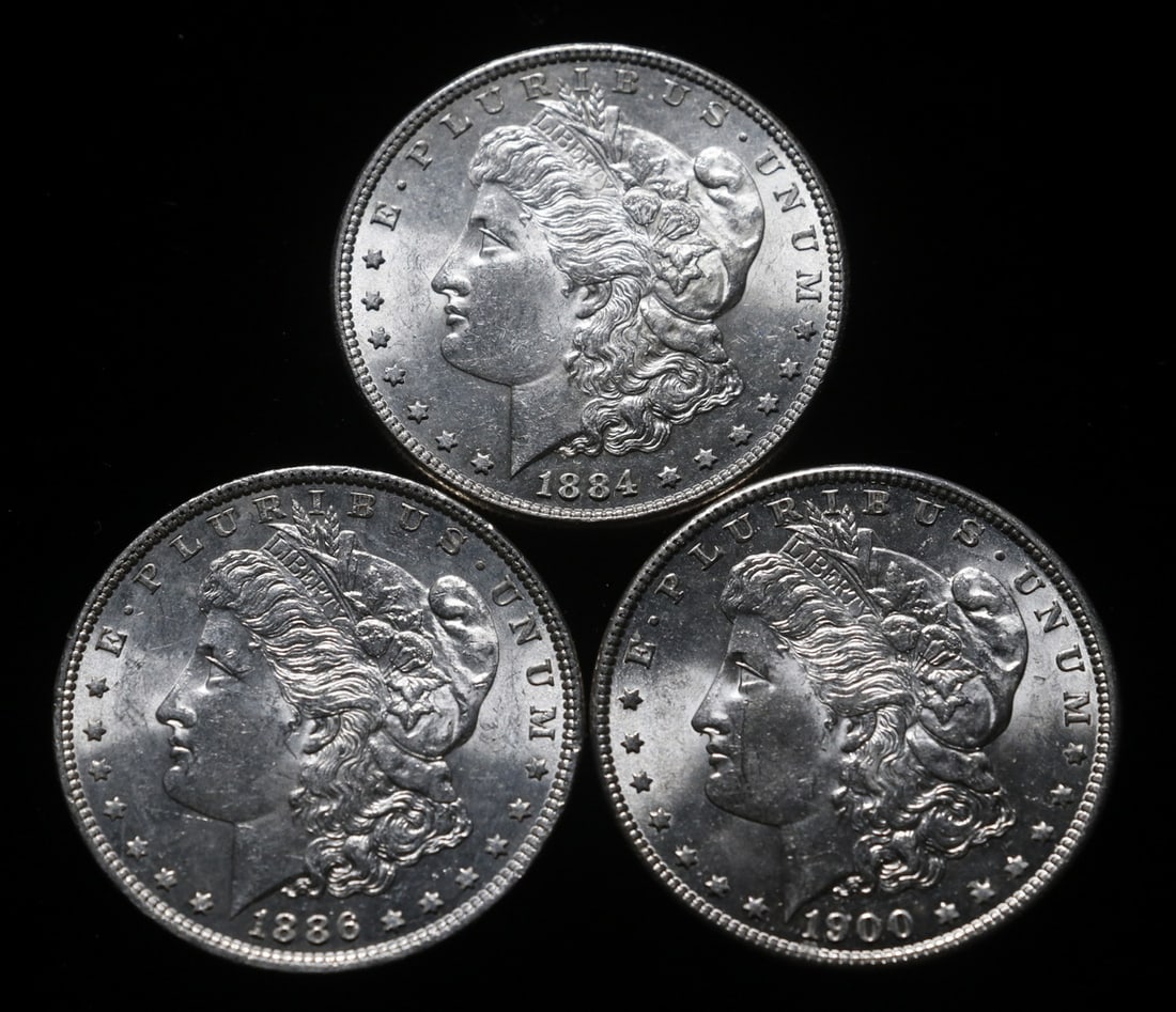 (3) MORGAN DOLLARS (1 of 2)