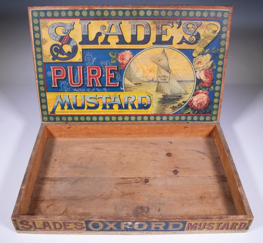 SLADE'S OXFORD MUSTARD STORE MERCHANDISING BOX (1 of 3)