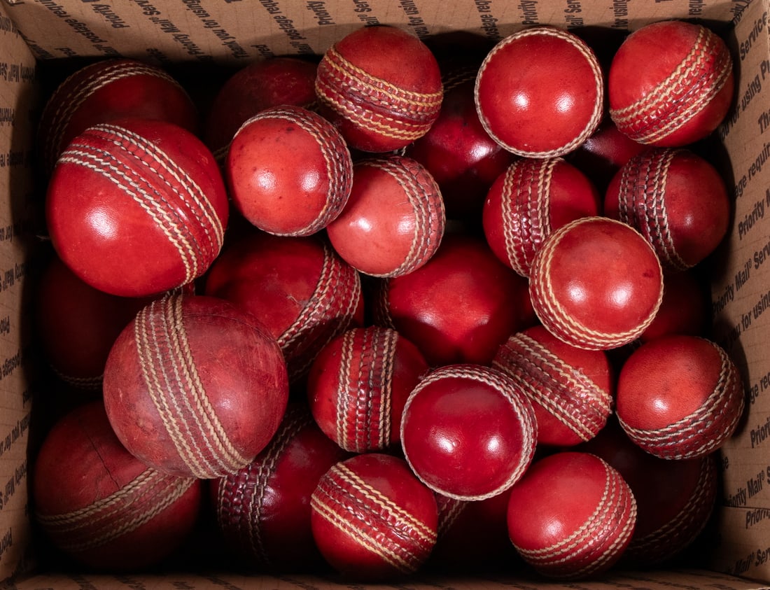 LEATHER CRICKET BALL COLLECTION (1 of 1)
