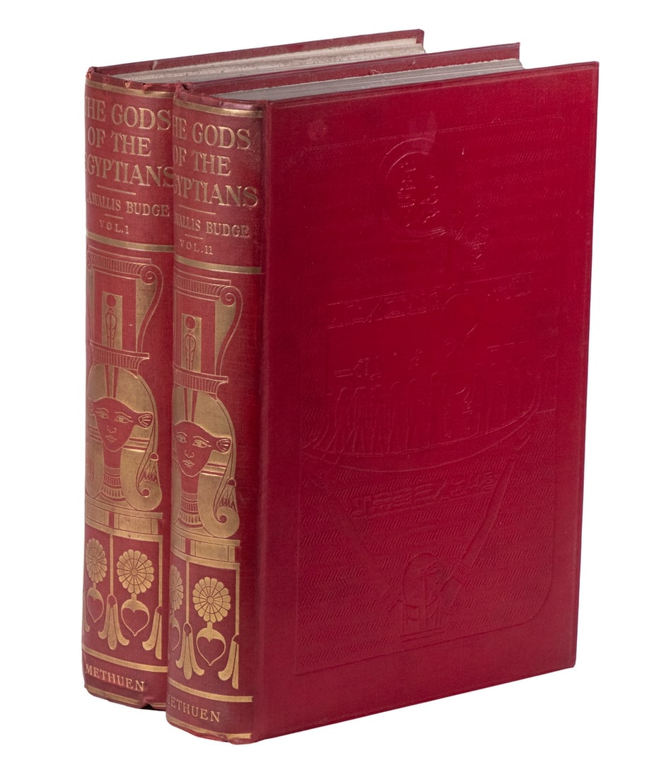 (2 VOL SET) BUDGE'S EGYPTIAN MYTHOLOGY (1 of 5)