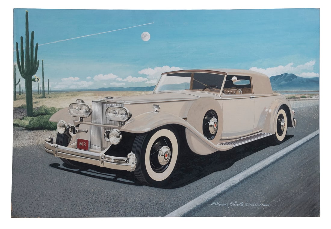 MELBOURNE (EWART) BRINDLE (CT/CA/ME/FL/AUSTRALIA, 1904-1995) (1 of 2)