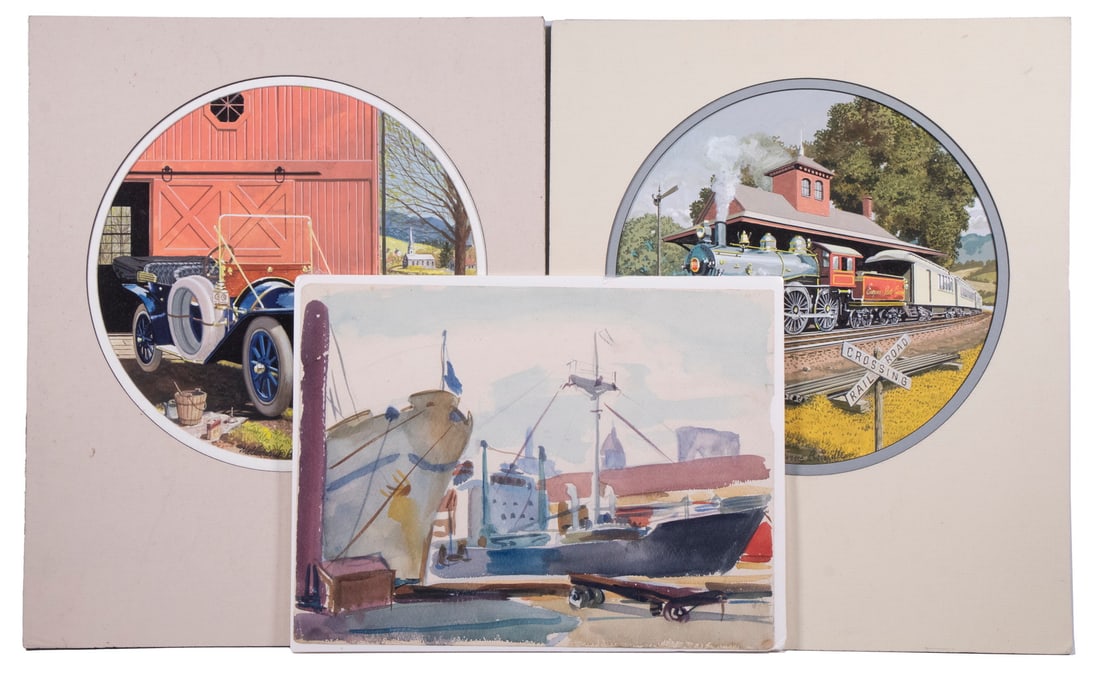 MELBOURNE (EWART) BRINDLE (CT/CA/ME/FL/AUSTRALIA, 1904-1995) (1 of 4)