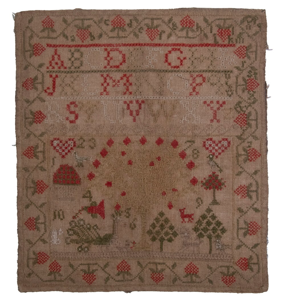UNFRAMED SAMPLER (IN FOLIO) (1 of 2)