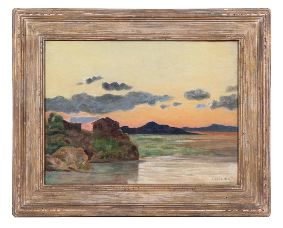 LOUIS MICHEL EILSHIEMIUS (NY/CA/NJ, 1864-1941) (1 of 6)