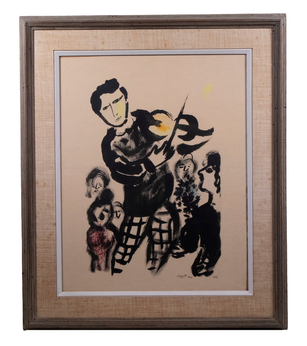 MARC CHAGALL (NY/FRANCE/RUSSIA, 1887-1985) (1 of 4)