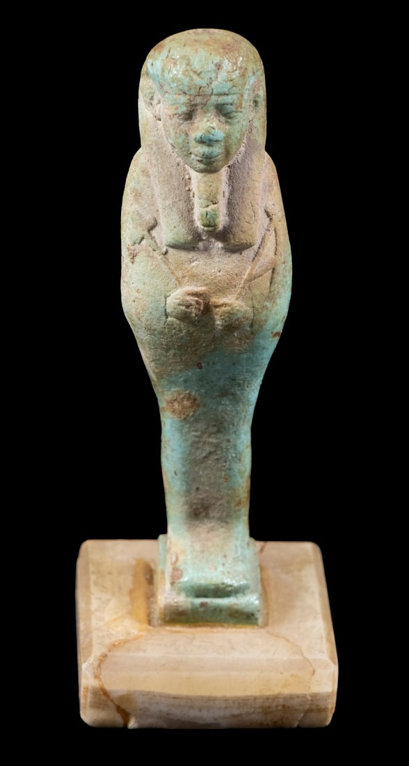 EGYPTIAN FAIENCE USTABTI (1 of 4)