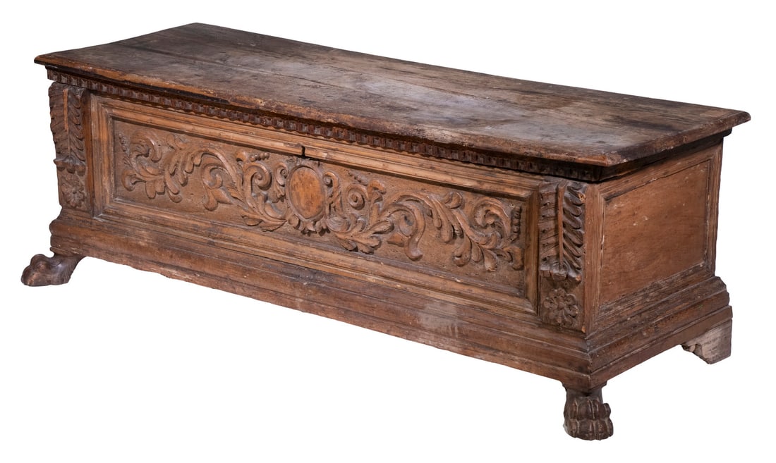 17TH C. ITALIAN CASSONE (1 of 6)