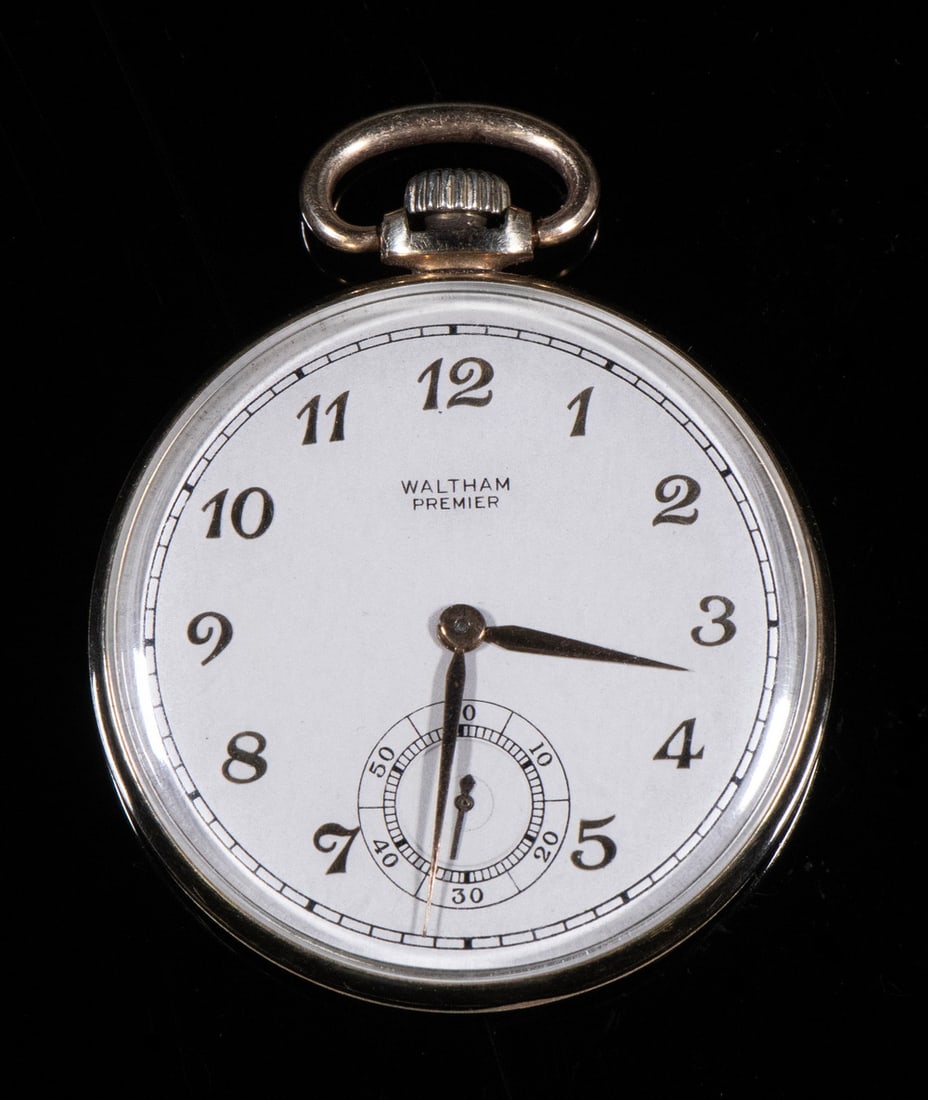 WALTHAM 10K GOLD FILLED POCKET WATCH (1 of 4)