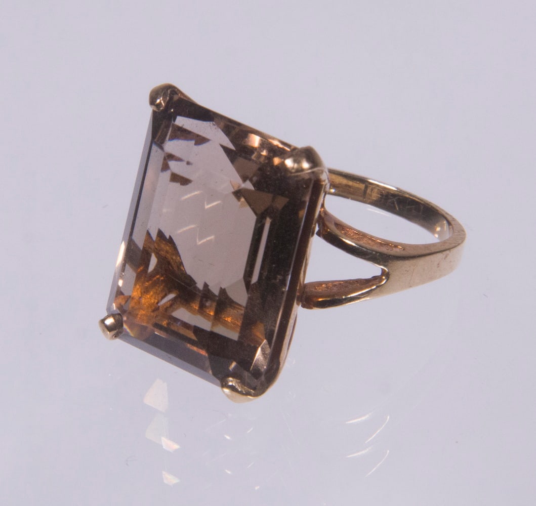 LADIES CITRINE RING (1 of 2)