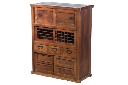 JAPANESE MIZUYA KITCHEN TANSU CHEST