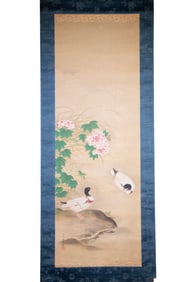 JAPANESE SCROLL, ARTIST UNKNOWN
