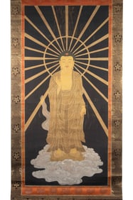 JAPANESE FIGURAL SCROLL