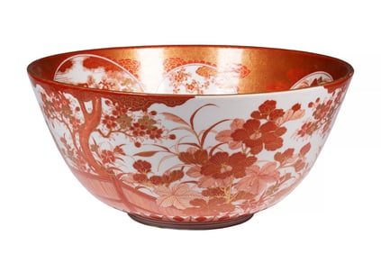 JAPANESE KUTANI PUNCH BOWL