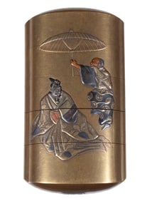 19TH C. JAPANESE MAKIE LACQUER INRO