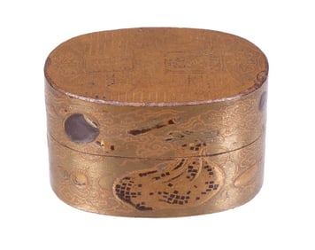 19TH C. JAPANESE MAKIE LACQUER BOX