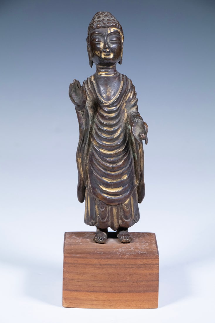 17TH C. JAPANESE BRONZE HOME ALTAR VOTIVE (1 of 4)
