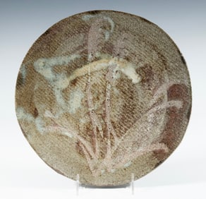 TATSUZO SIMAOKA (JAPAN, 1919-2007) CERAMIC DISH