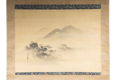 EARLY 20TH C. JAPANESE SCROLL