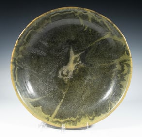 VERY LARGE 1970S JAPANESE RAKU CHARGER