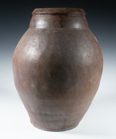 MONUMENTAL MID-20TH C. BIZEN WINE JAR