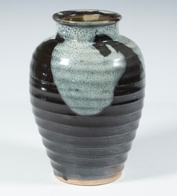 JAPANESE MASHIKO POTTERY VASE