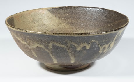 JAPANESE MASHIKO ART POTTERY BOWL