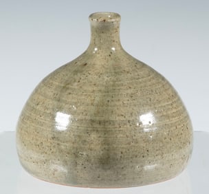 JAPANESE MASHIKO POTTERY BUD VASE