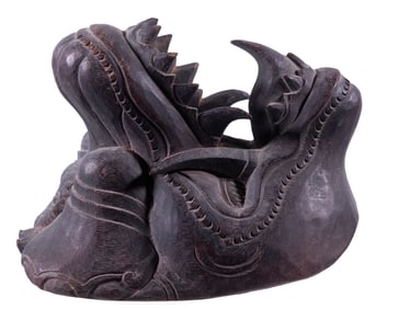 19TH C. JAPANESE TENSU MASK