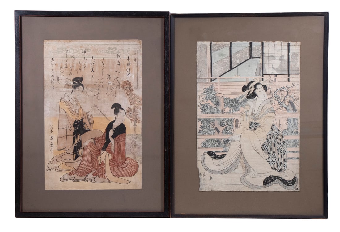 KEISAI EISEN (JAPAN, 1798-1861) (1 of 3)