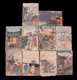 (10 VOL SET) JAPANESE CHILDREN'S CREPE BOOK