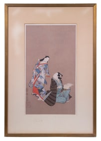 JAPANESE WOODBLOCK PRINT, UNIDENTIFIED ARTIST
