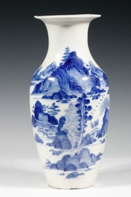JAPANESE BALUSTER VASE