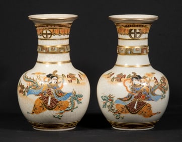 PR SATSUMA VASES