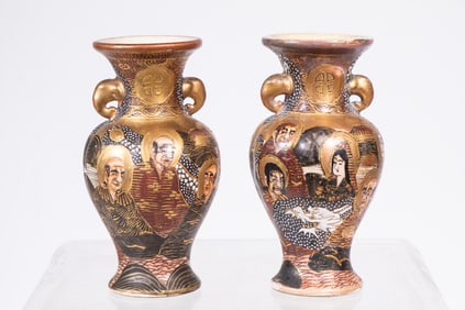 PR SATSUMA VASES