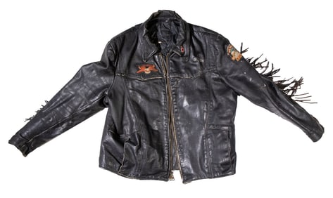 1990'S HARLEY-DAVIDSON BIKERS LEATHER JACKET
