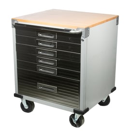SEVILLE CLASSICS ULTRA HD ROLLING TOOL CABINET WITH TOOLS
