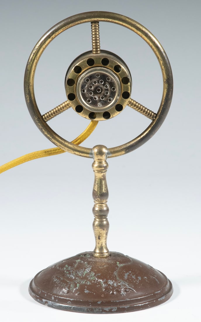 1920S ERA MICROPHONE DESIGN CIGARETTE LIGHTER (1 of 2)