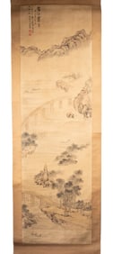 CHINESE WANG JIANZHANG STYLE LANDSCAPE SCROLL