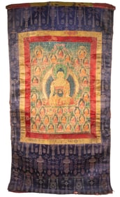EARLY TIBETAN THANGKA